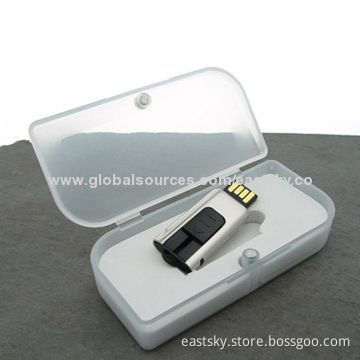 Slide Thumb Drive, Wholesale, Various Colors Available, OEM Orders Welcomed, USB 2.0 Host InterfaceNew